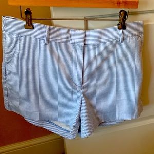 LOFT Riviera Seersucker Shorts Size 12